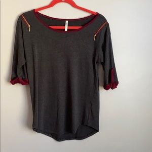 Gray Top
